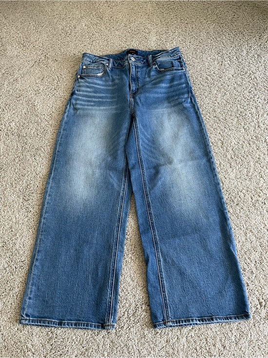 Quince Denim - Quince Jeans Womens Size 32 Blue Denim Bella Stretch Relaxed Straight